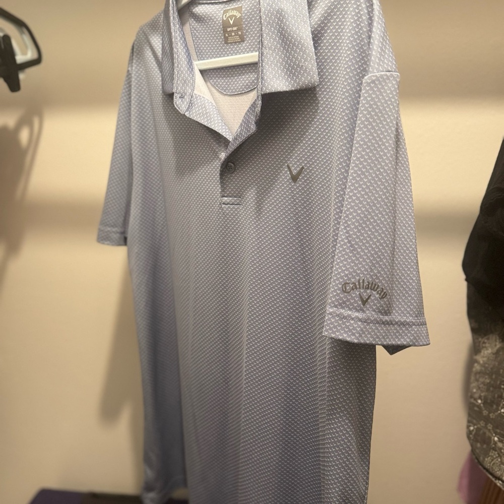 Callaway Blue Polo Shirt